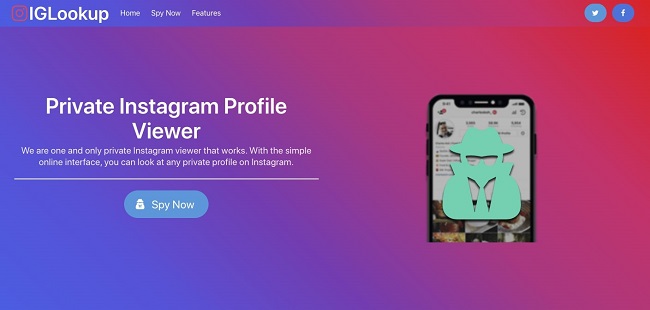 Private Instagram viewer