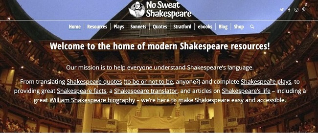 Nosweatshakespeare