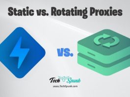 Static vs. rotating proxies