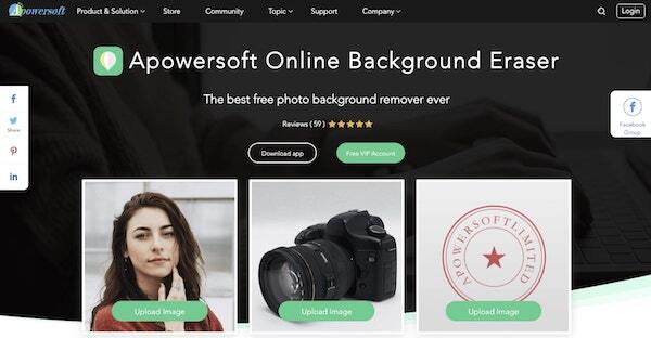 Apowersoft Online Background Remover