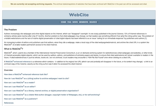 Webcitation