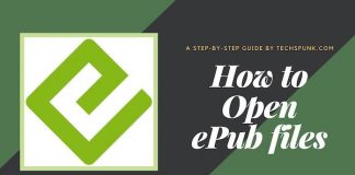 How to open epub files