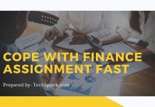 cope with finance assignment