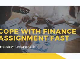 cope with finance assignment