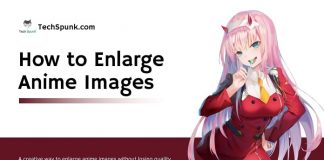 enlarge anime image