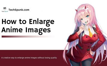 enlarge anime image