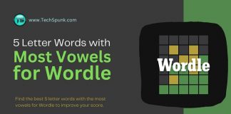 5 letter words with most vowels