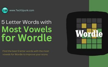 5 letter words with most vowels