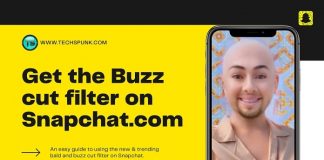 buzz cut filter on snapchat