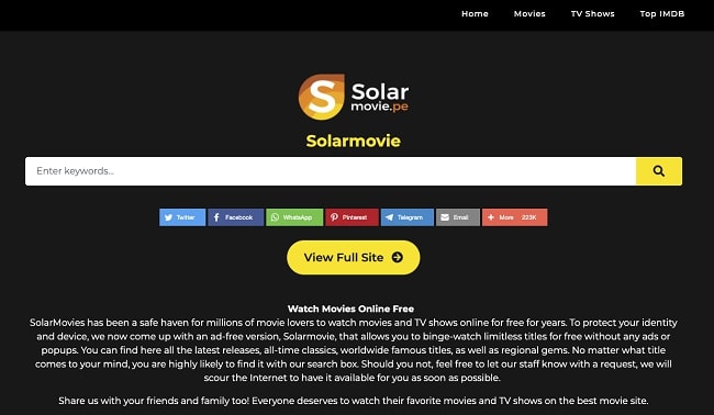 solar movie