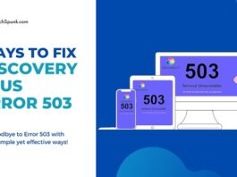 discovery plus error 503