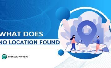 what does no location found mean