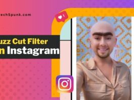 buzz cut filter on instagram