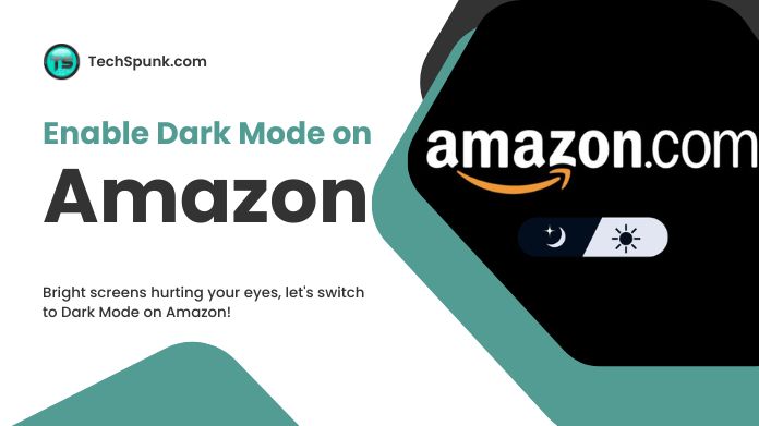 enable dark mode on amazon app