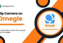 how to flip camera on omegle