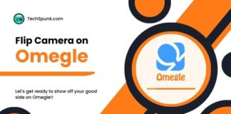 how to flip camera on omegle