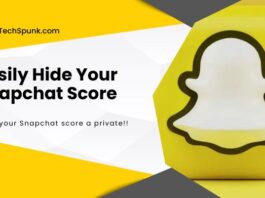 how to hide your snapchat score