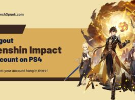 how to log out of genshin impact account on ps4