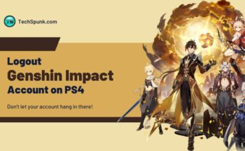 how to log out of genshin impact account on ps4