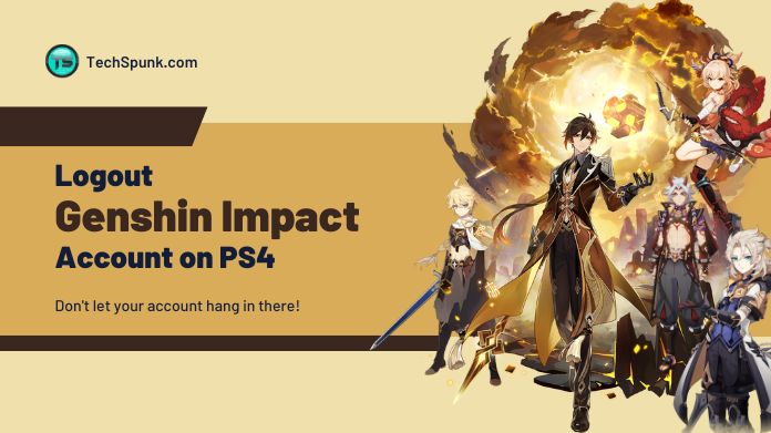 how to log out of genshin impact account on ps4
