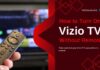 how to turn on vizio tv without remote