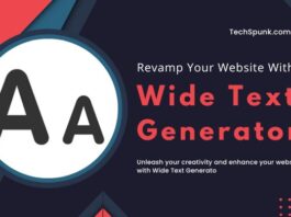 wide text generator