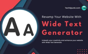wide text generator