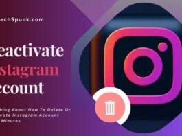 deactivate instagram account