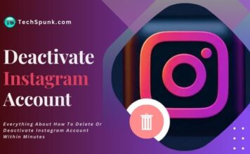 deactivate instagram account