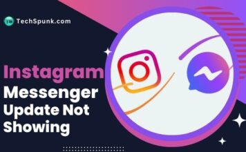 instagram messenger update not showing