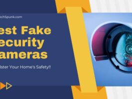 best fake security cameras