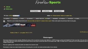 Soccer streaming site