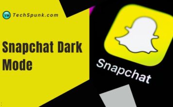 snapchat dark mode
