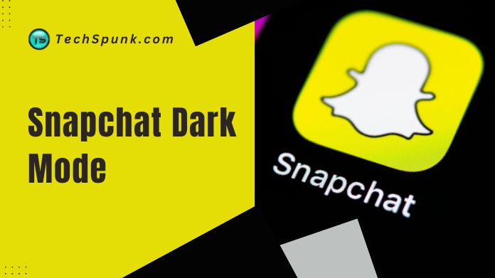 snapchat dark mode