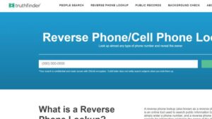 reverse phone lookup