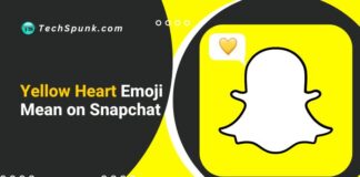 yellow heart emoji mean on snapchat