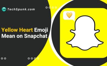 yellow heart emoji mean on snapchat