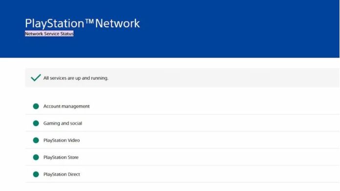 is psn down