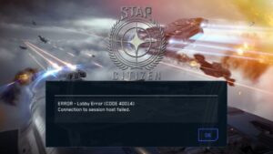 star citizen error code 40014