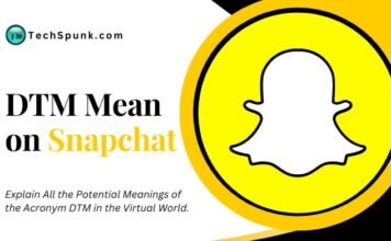 dtm mean on snapchat