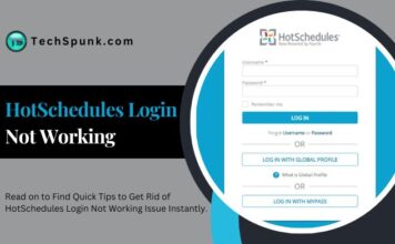 hotschedules login not working