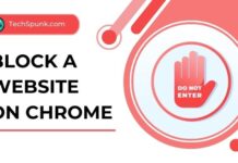 how to block a website on chrome