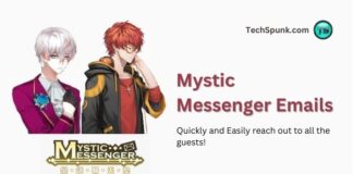 mystic messenger emails