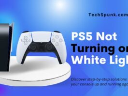 ps5 not turning on white light