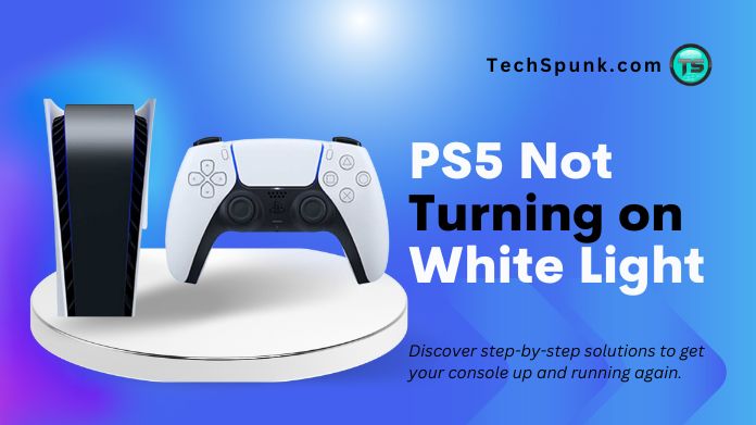 ps5 not turning on white light