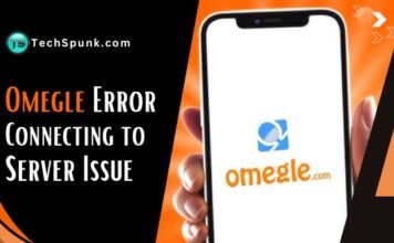 omegle error connecting to server