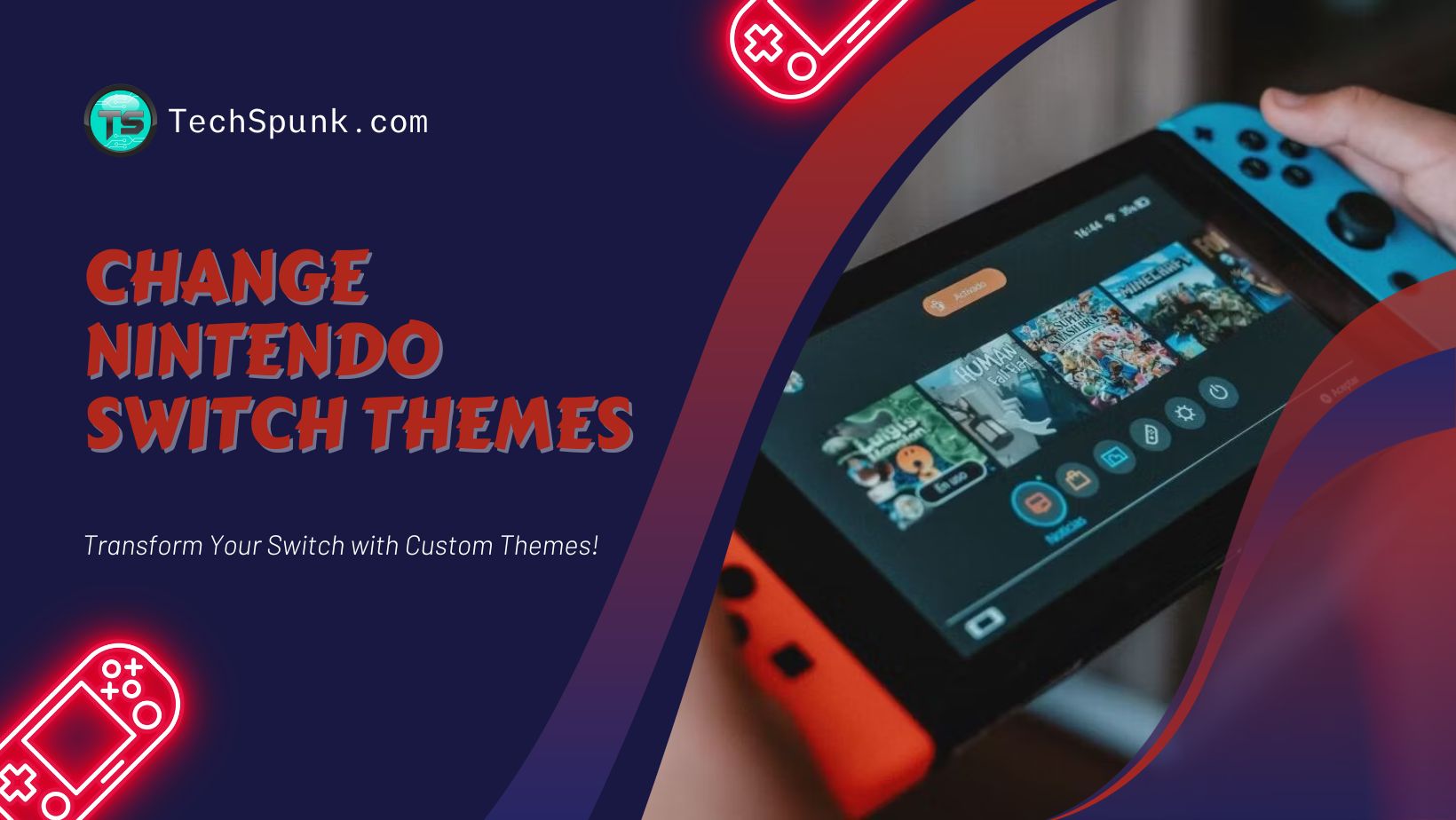 change nintendo switch themes