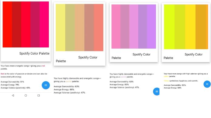 spotify color palette