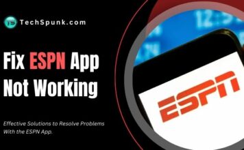 espn app not working