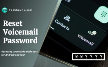 reset voicemail password